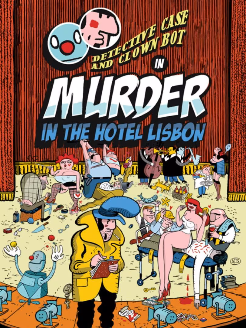 Capsule for Detective Case and Clown Bot in: Murder in the Hotel Lisbon