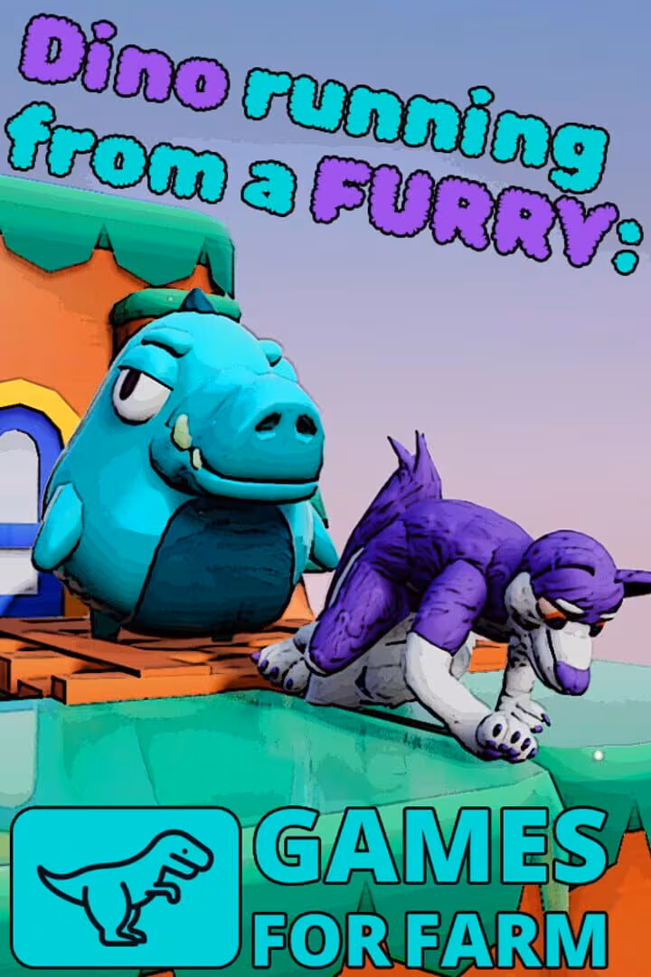 Capsule for Dino running from a FURRY: GAMESFORFARM