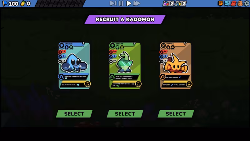 Kādomon: Hyper Auto Battlers Prologue - kadomon-hyper-auto-battlers-prologue_2.avif