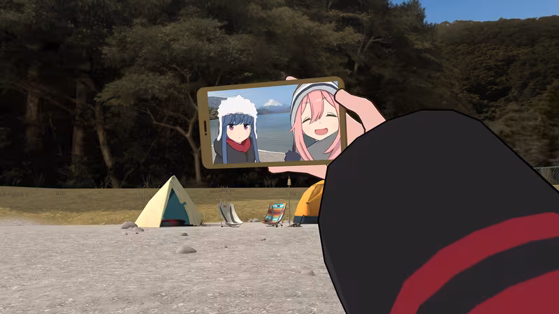 Laid-Back Camp - Virtual - Lake Motosu - laid-back-camp-virtual-lake-motosu_2.avif