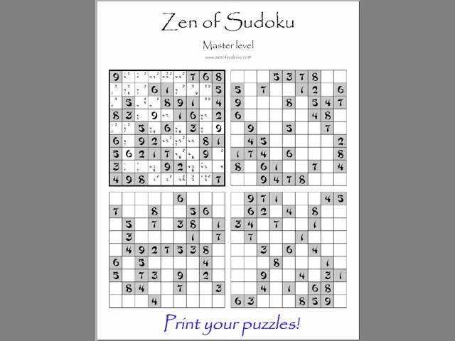 Zen of Sudoku - zen-of-sudoku_2.avif